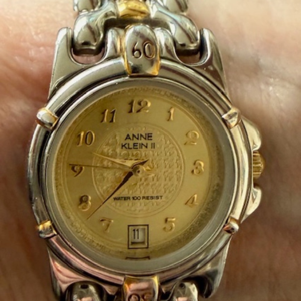 Anne Klein Two Tone Quartz Watch